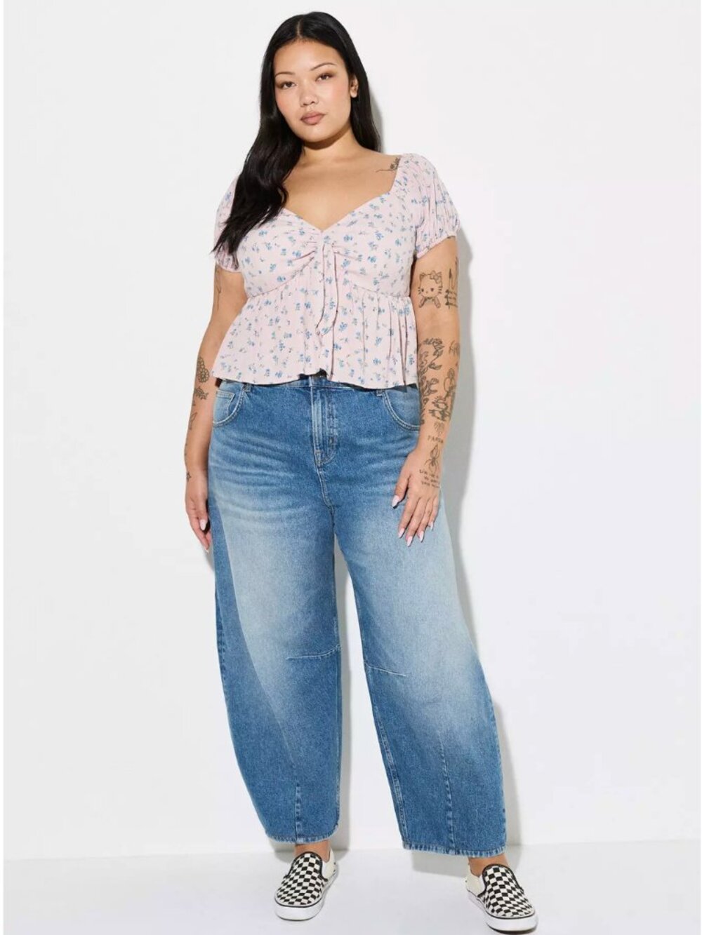 LoveSick Knot Front Flyaway Top Size 5 - Picture 6 of 8